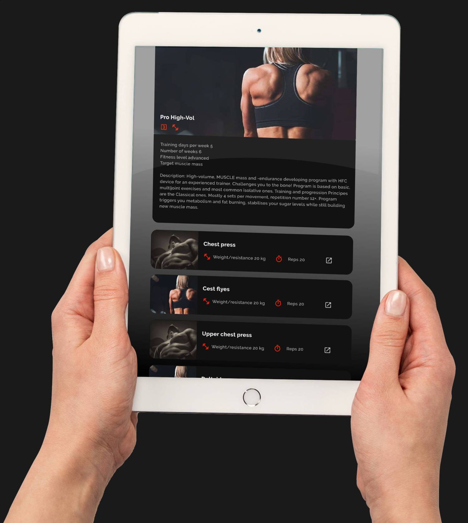 Application can be used on the iPad